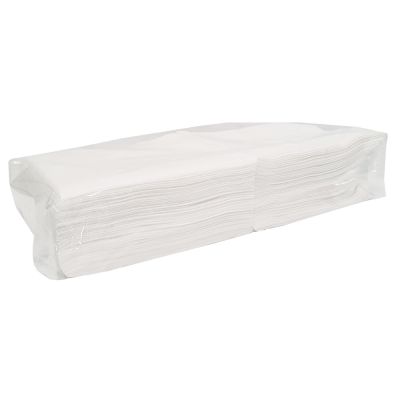 Novonet nonwoven cleaning wipe 36x40cm white 100pc/pack
