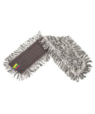 Bārkšu mikrošķiedras mops Max 120cm pelēks/balts