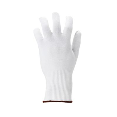 Light plain glove S-7 Spandex/Thermolite 78-110, white
