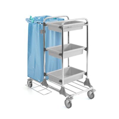 Trolley Tecno 80 chromed