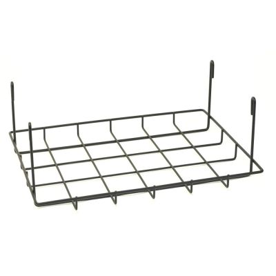 Shelf under basket