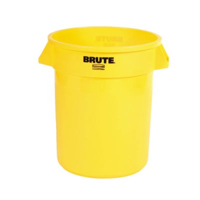 Atkritumu tvertne Brute Rubbermaid 76L ,dzeltena