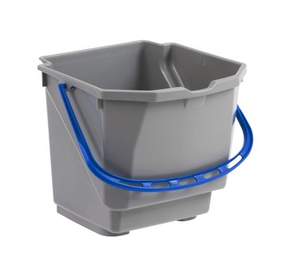 Plastmasas spainis Nickita ratiņiem 25L, zils/pelēks