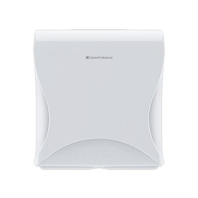 BulkySoft Essentia Double Folded toilet tissue dispens white
