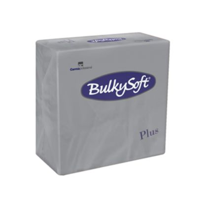 BulkySoft napkins Plus 38x38cm 2-ply. 1/4 grey 1440 pcs/box