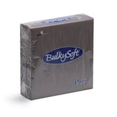 BulkySoft napkins Plus 38x38cm 2-ply. 1/4 brown 1440 pcs/box