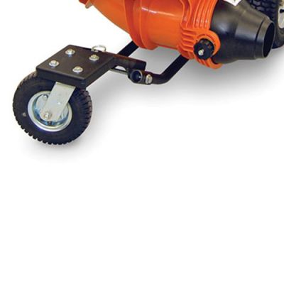 Caster wheel for blower