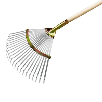 Professional leaf rake W 45cm metal; (handle CA0548)