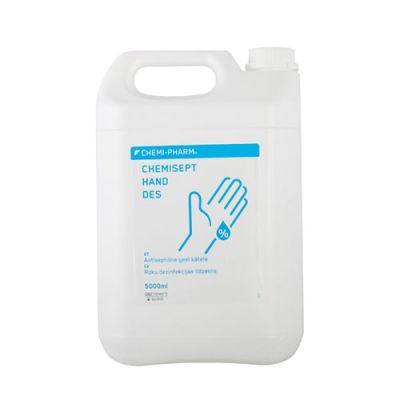 *Chemisept hand disinfectant Hand Des 5L canister Chemi-Phar