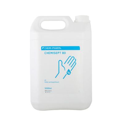 * Chemisept 80  hand disinfectiant 5L Chemi-Pharm