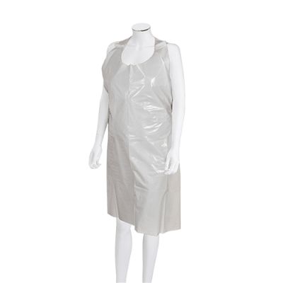 Disposable apron, white 30my