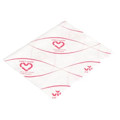 Vileda r-MicronSolo microcloth 100pc white/red 30x40cm