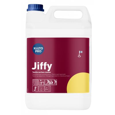 Kiilto Jiffy 5L tekstila traipu tīrītājs