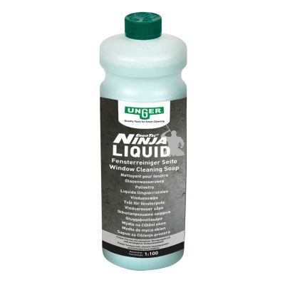 Unger Ninja Liquid 1L window cleaning soap
