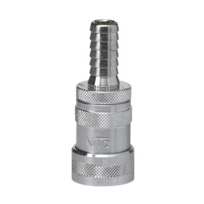 VIKAN ātrais savienojums ar vārstu 1/2 MALE  (savienošanai ar PVC cauruli)