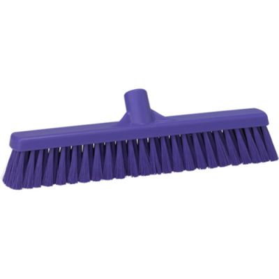 Grīdas birste 410mm mīksta/cieta, violeta