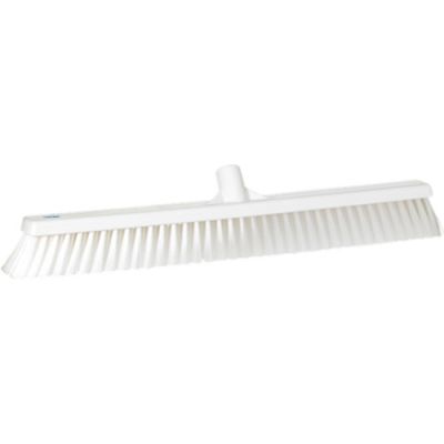 Vikan grīdas slota 610mm, mīksti sari, balta