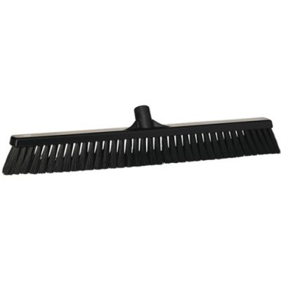Vikan grīdas slota 610mm, mīksti sari, melna