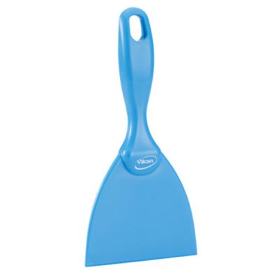 Vikan hand scraper 100x250mm blue pp