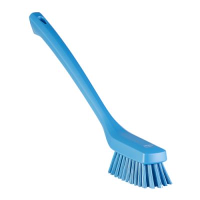 Šaura mazgāšanas birste garā kātā, 420mm, cieta, zila