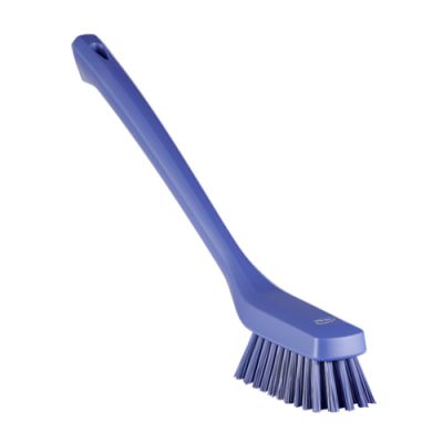 Šaura mazgāšanas birste garā kātā, 420mm, cieta, violeta