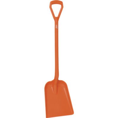 Lāpsta, D veida rokturis, 1040mm, oranža