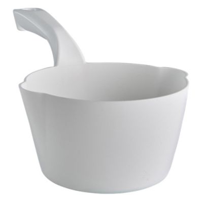 Apaļš kauss, 1L, balts