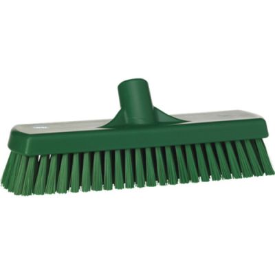 Vikan wall/floor washing brush 305mm hard, green