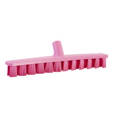 Vikan UST Deck Scrub, 400mm, Stiff, pink