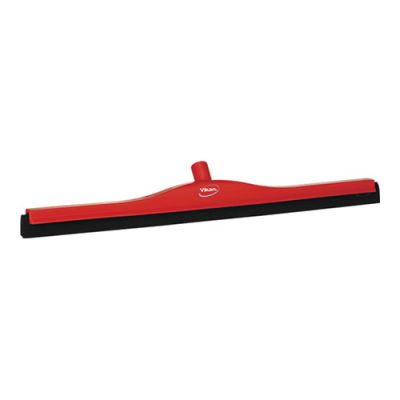 Grīdas sliede ar nomaināmu kaseti, 700mm ar melnu gumiju, sarkana