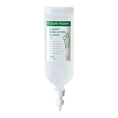 Šķidrās ziepes Ecosoft Wash Lotion Sensitive 1L dozators Chemi