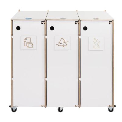 Sorting station, white Ecolong 90W3