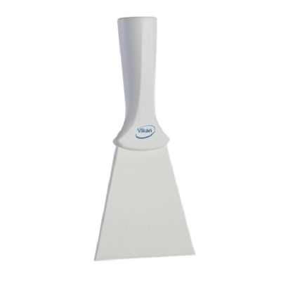 Neilona skrāpis ar vītni, 100mm, balts