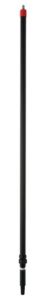 Vikan teleskopisks kāts ar ūdens padevi 1600-2780mm ar savienojumu C, Ø32, melns