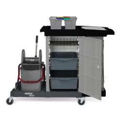 Cleaning trolley Sprintus MatriX  Press, complete, lockable
