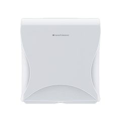 BulkySoft Essentia Double Folded Toilet Tissue Dispenser whi