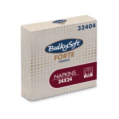 Bulkysoft Forte Havana napkins 2-ply 24x24