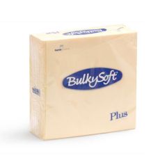 BulkySoft napkins Plus 38x38 2-ply cream