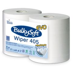 BulkySoft Classic Wiper 405 EVO roll white, 0,26x405m