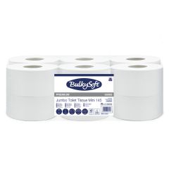 BulkySoft Mini Jumbo 763 Premium toilet rolls, 2-ply, 145m