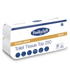 BulkySoft Excellence toilet tissue, 3-ply 8 rol