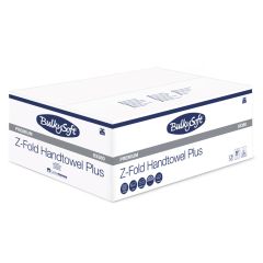 Bulkysoft Premium Z-fold white 2-ply 150pcs/pack