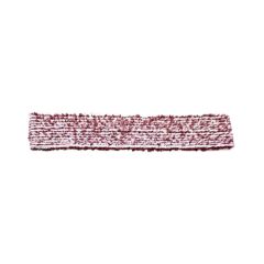 Sappax micro/polyester 45cm  tube towel  white/burgundy