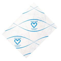 Vileda r-MicronSolo microcloth 100pc white/blue 30x40cm