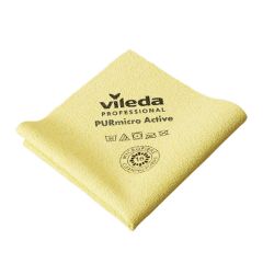 Vileda PURMicro mikrošķiedras drāna 38x35cm, dzeltena