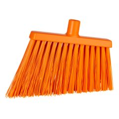 Vikan Broom angle cut 290mm very hard, orange