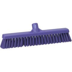 Vikan soft floor broom 610mm, Purple