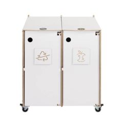 Sorting station, white Ecolong 60W2