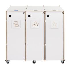 Sorting station, white Ecolong 90W3