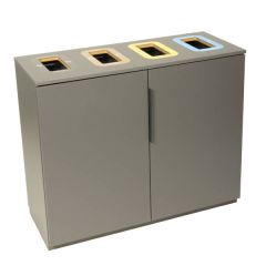 Longopac  4 cabinet, dark grey